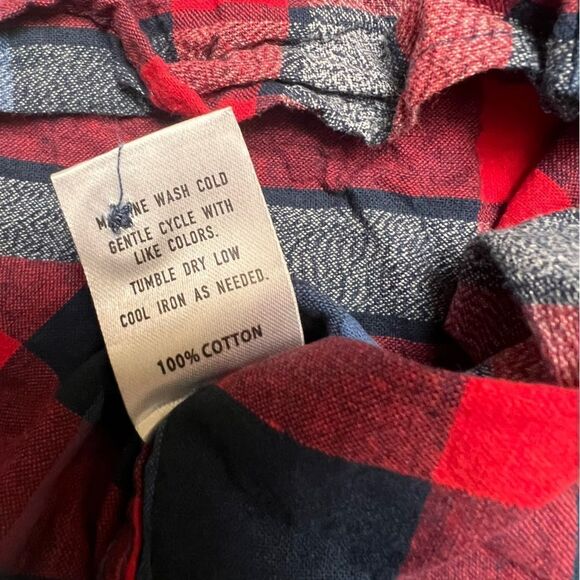 Sovereign Code Cotton Plaid Long Sleeve Shirt for Baby Boy 6-12 Months Old EUC - Picture 5 of 5